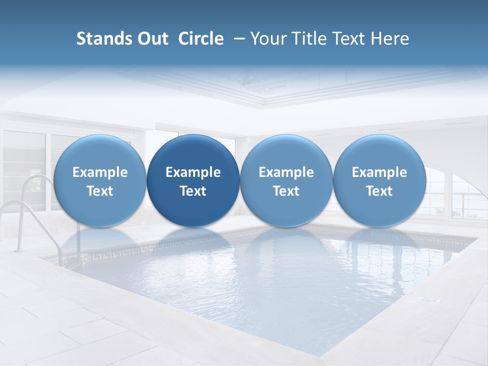 Clear Leisure Effect PowerPoint Template