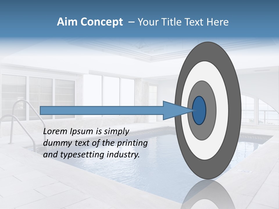 Clear Leisure Effect PowerPoint Template