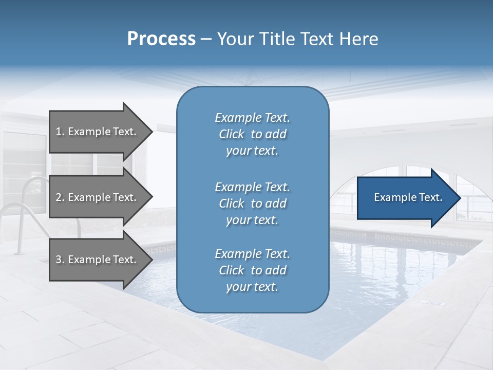 Clear Leisure Effect PowerPoint Template