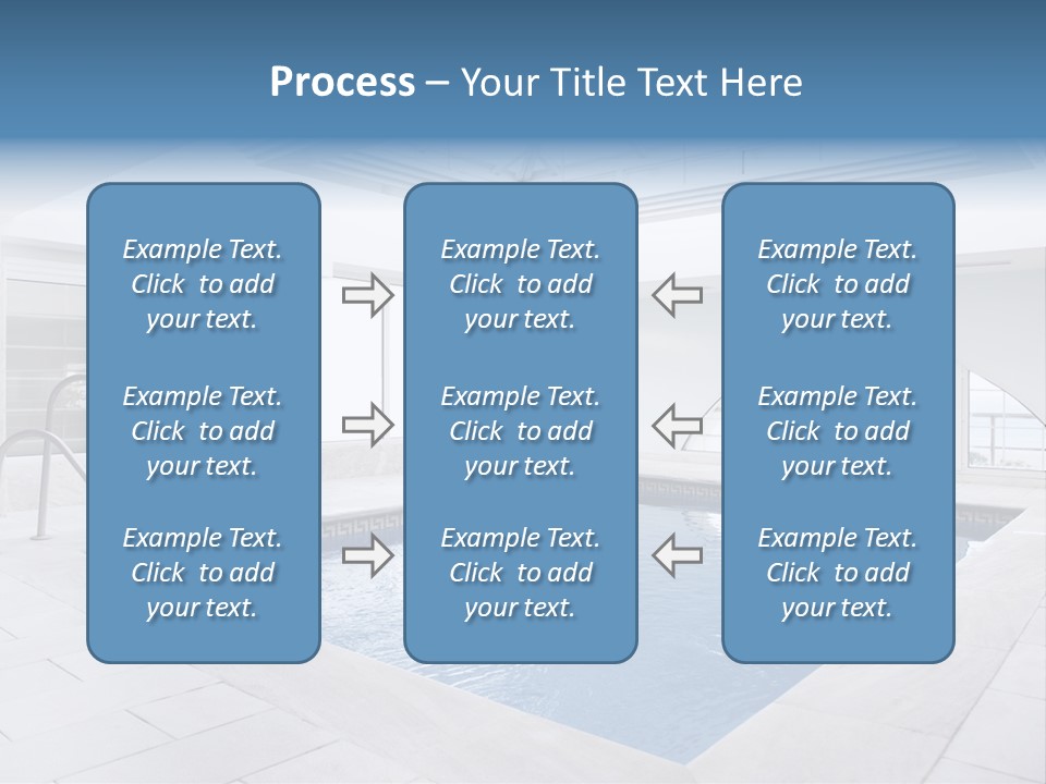 Clear Leisure Effect PowerPoint Template