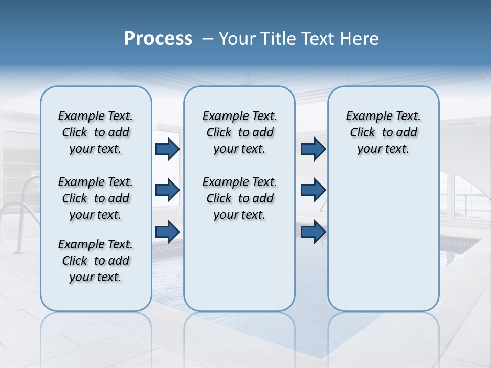 Clear Leisure Effect PowerPoint Template
