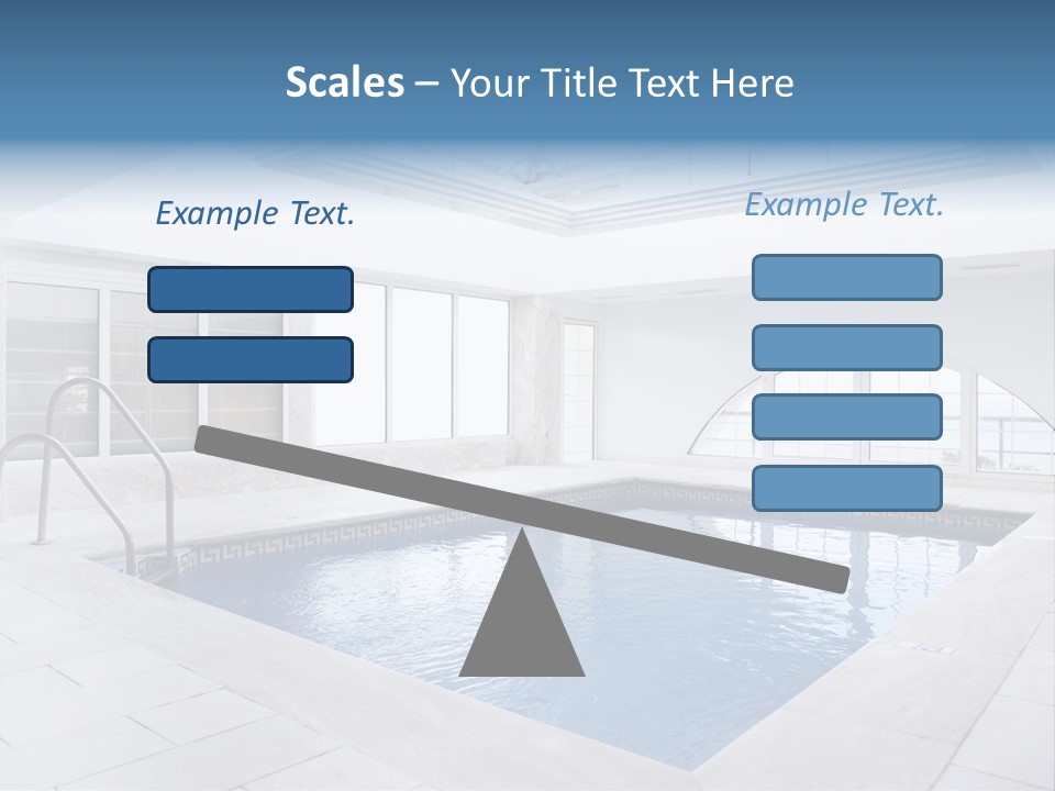 Clear Leisure Effect PowerPoint Template