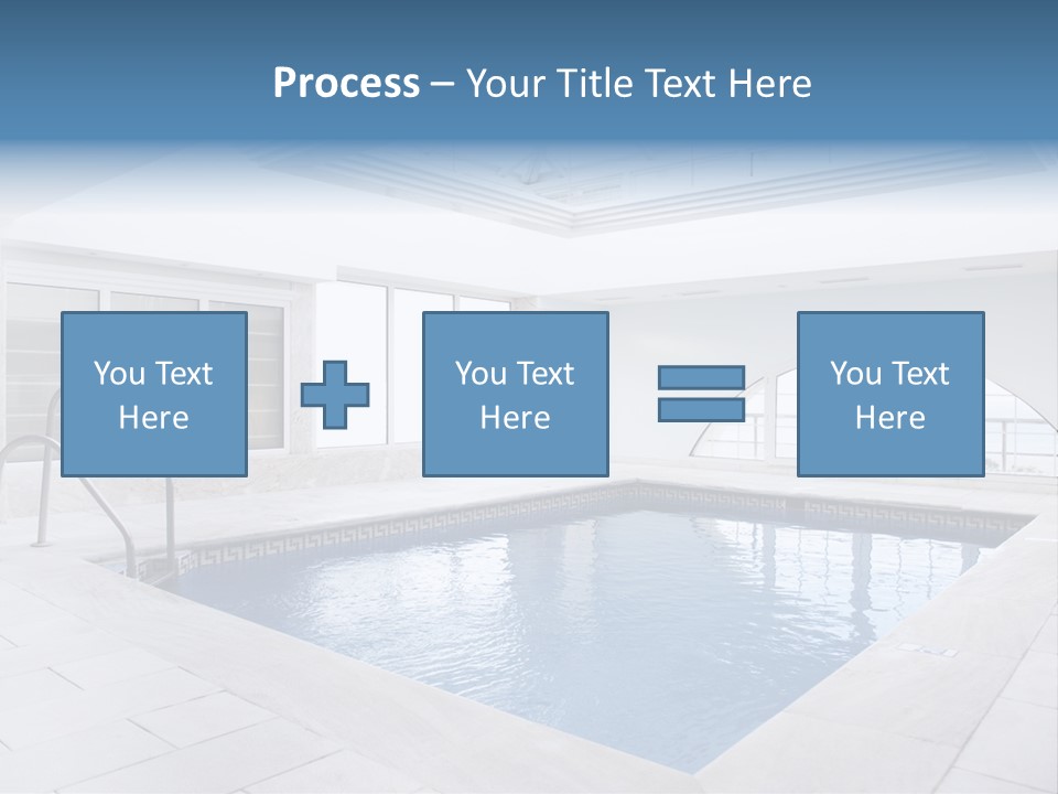Clear Leisure Effect PowerPoint Template