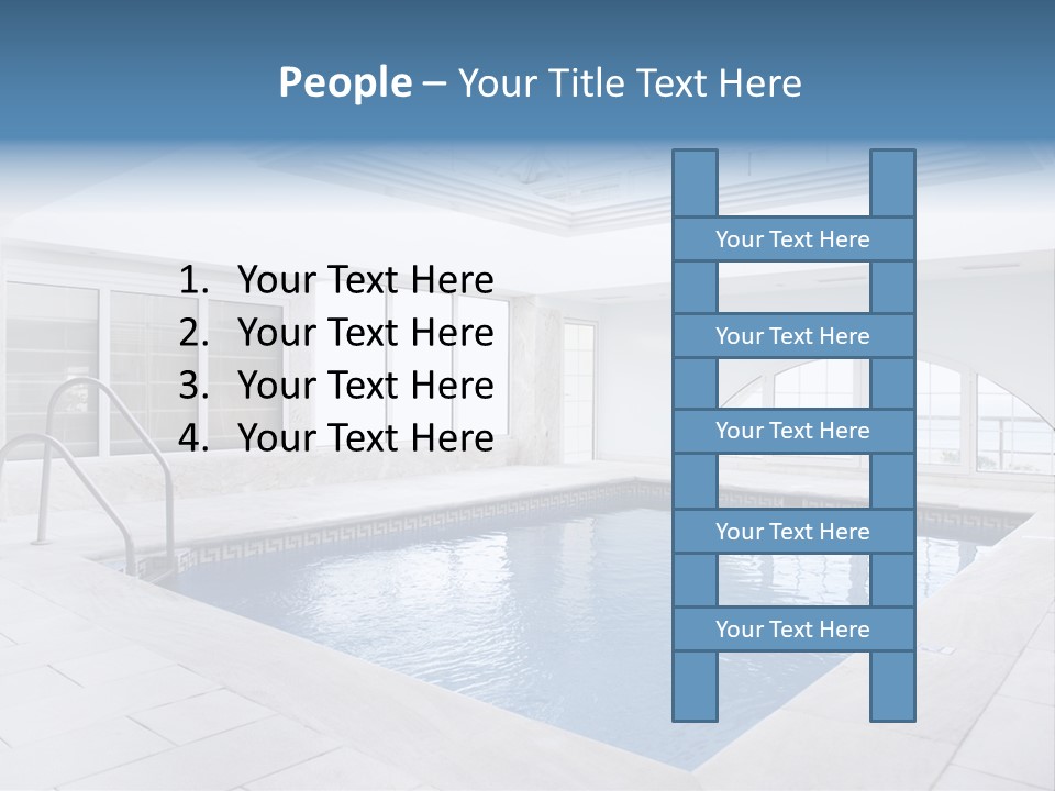 Clear Leisure Effect PowerPoint Template