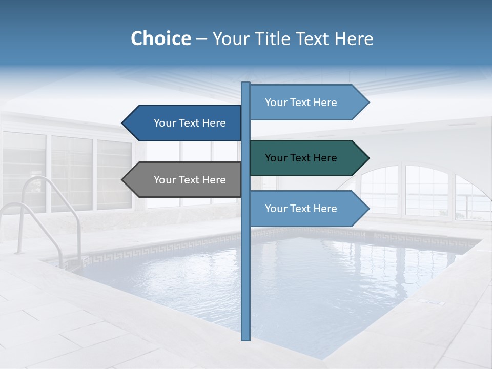 Clear Leisure Effect PowerPoint Template