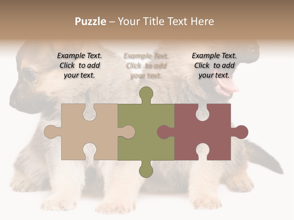 Undercoat Pedigree Cut PowerPoint Template