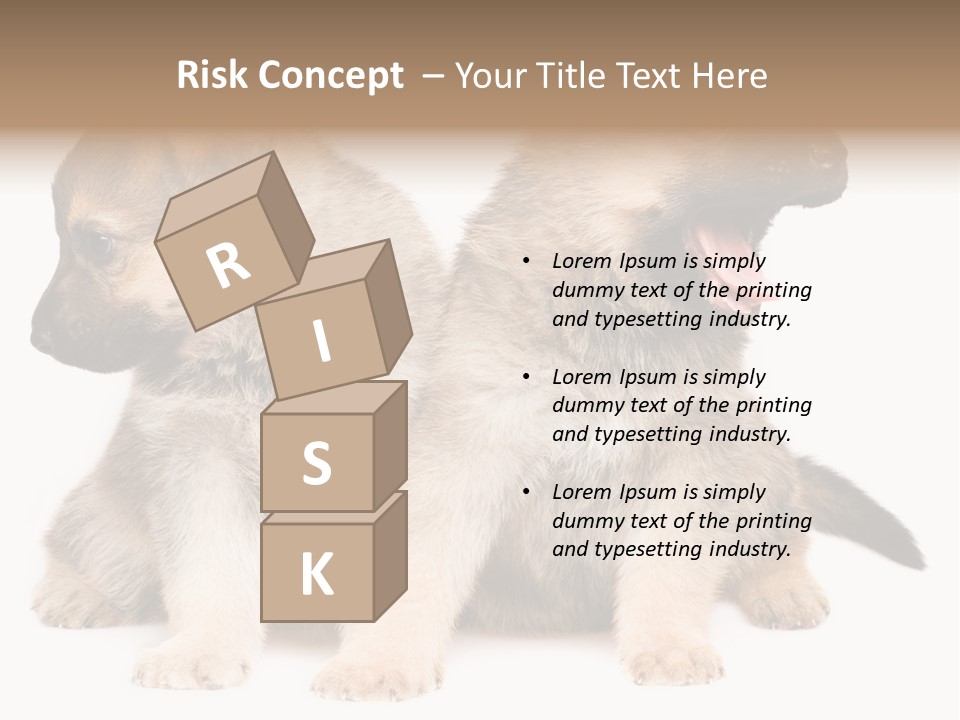 Undercoat Pedigree Cut PowerPoint Template