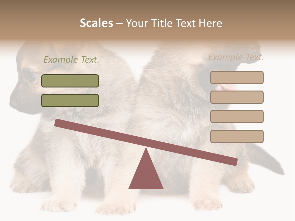 Undercoat Pedigree Cut PowerPoint Template