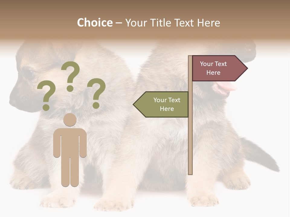 Undercoat Pedigree Cut PowerPoint Template