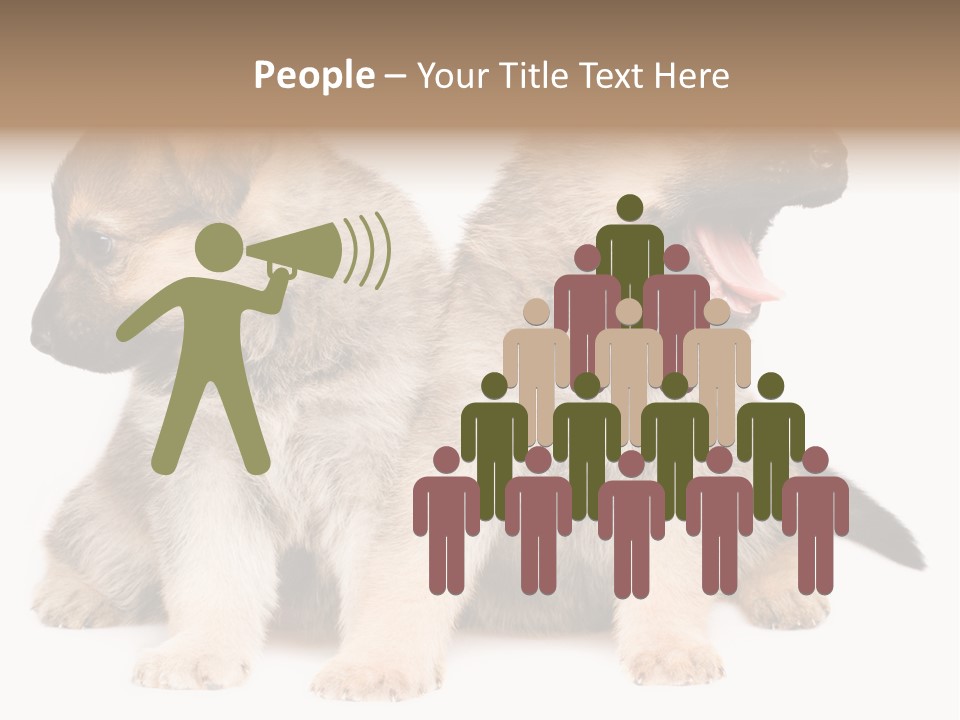 Undercoat Pedigree Cut PowerPoint Template