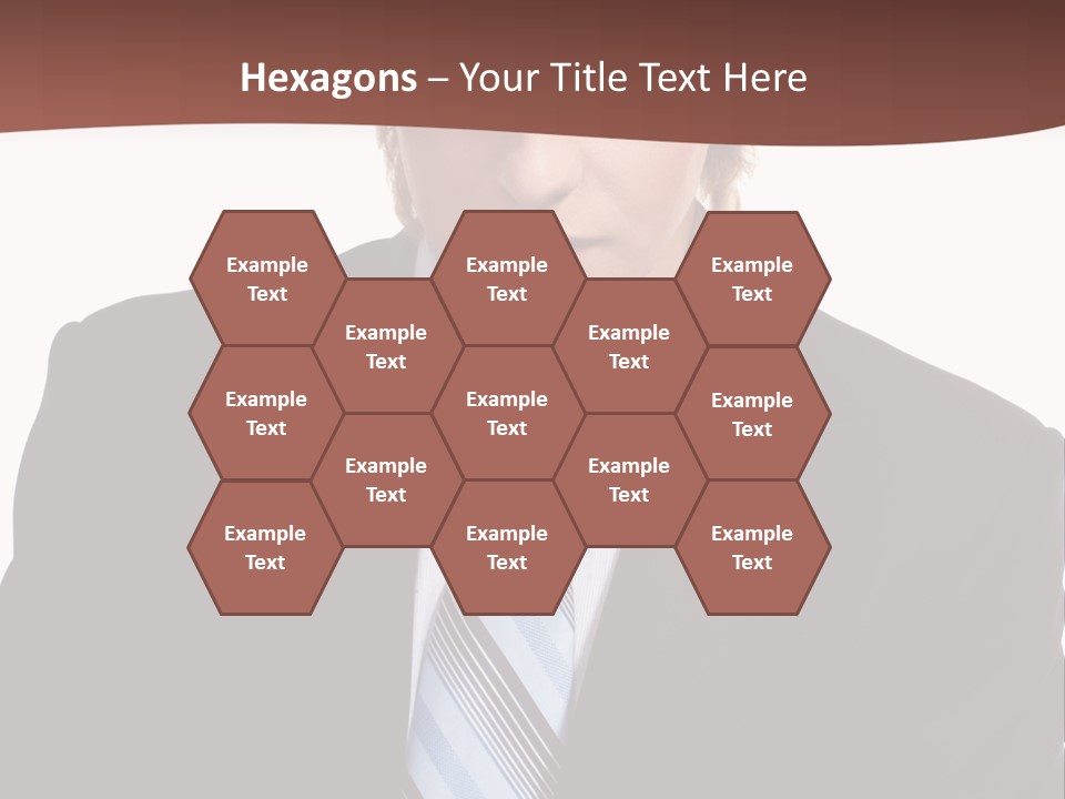 Leadership Achievement Tie PowerPoint Template