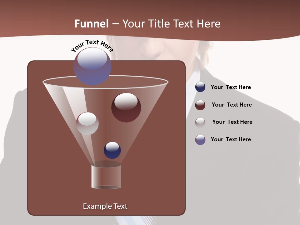Leadership Achievement Tie PowerPoint Template