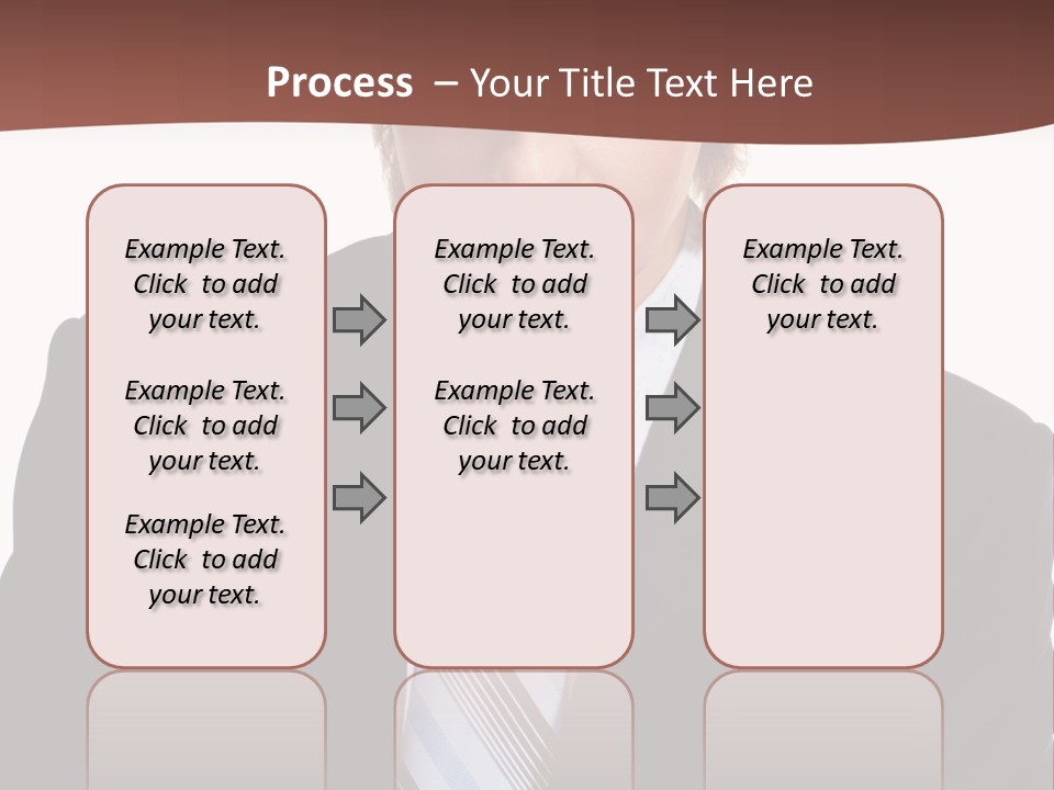 Leadership Achievement Tie PowerPoint Template