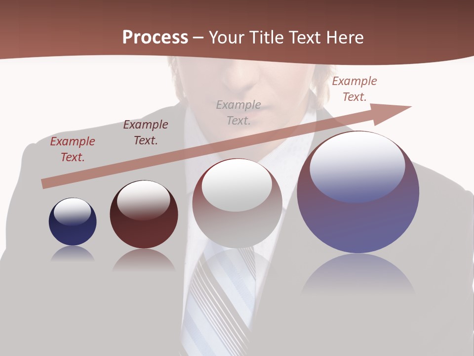 Leadership Achievement Tie PowerPoint Template