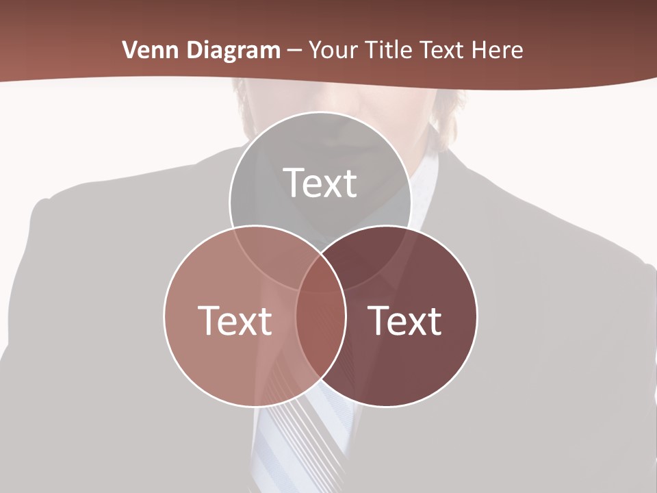 Leadership Achievement Tie PowerPoint Template