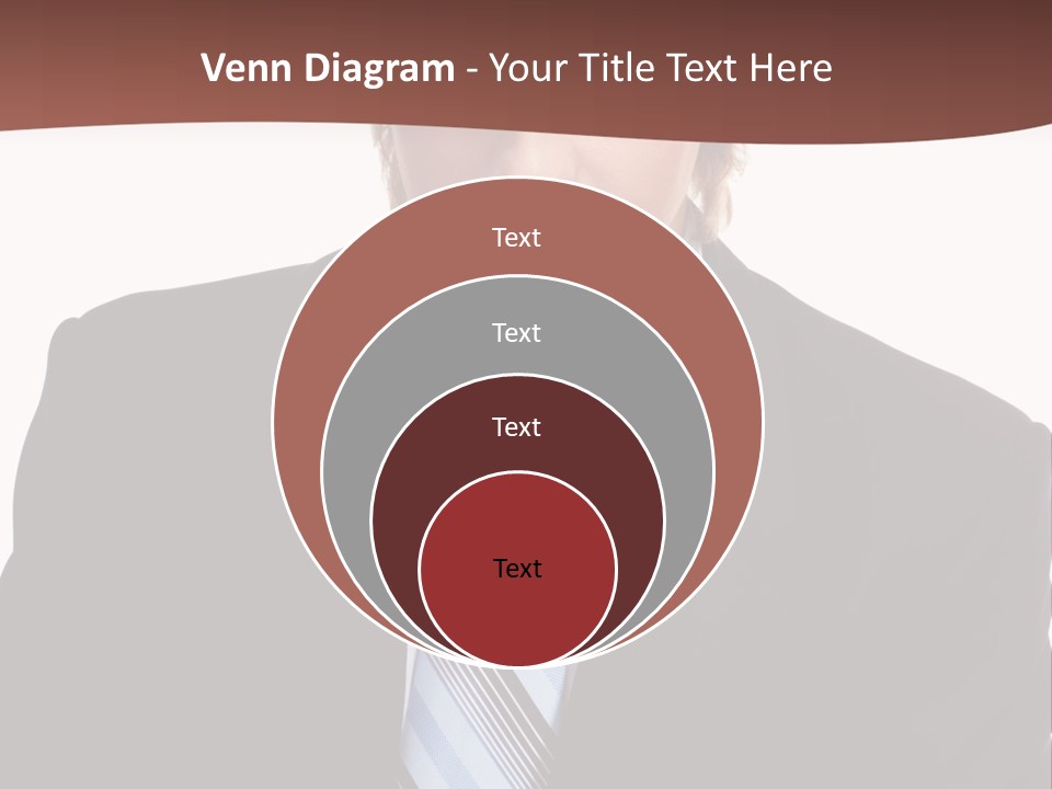 Leadership Achievement Tie PowerPoint Template