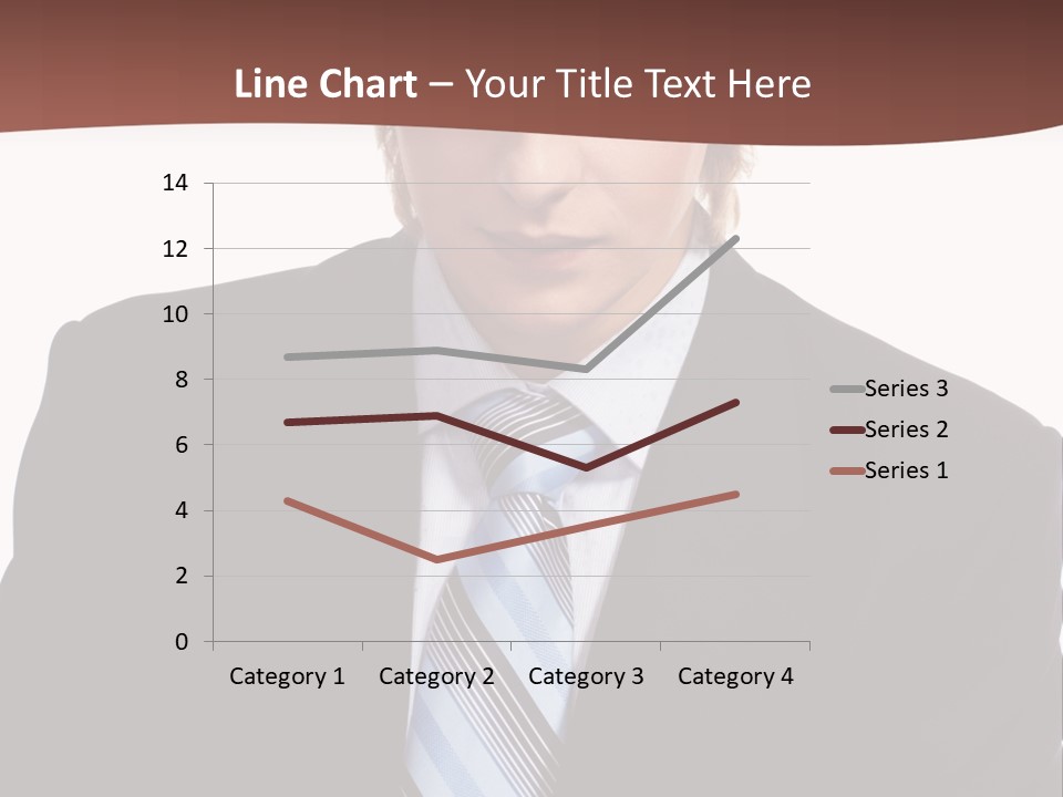 Leadership Achievement Tie PowerPoint Template
