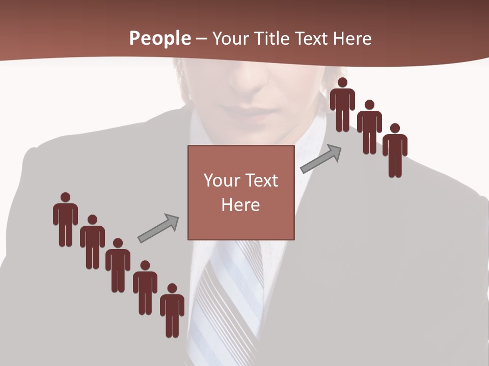 Leadership Achievement Tie PowerPoint Template