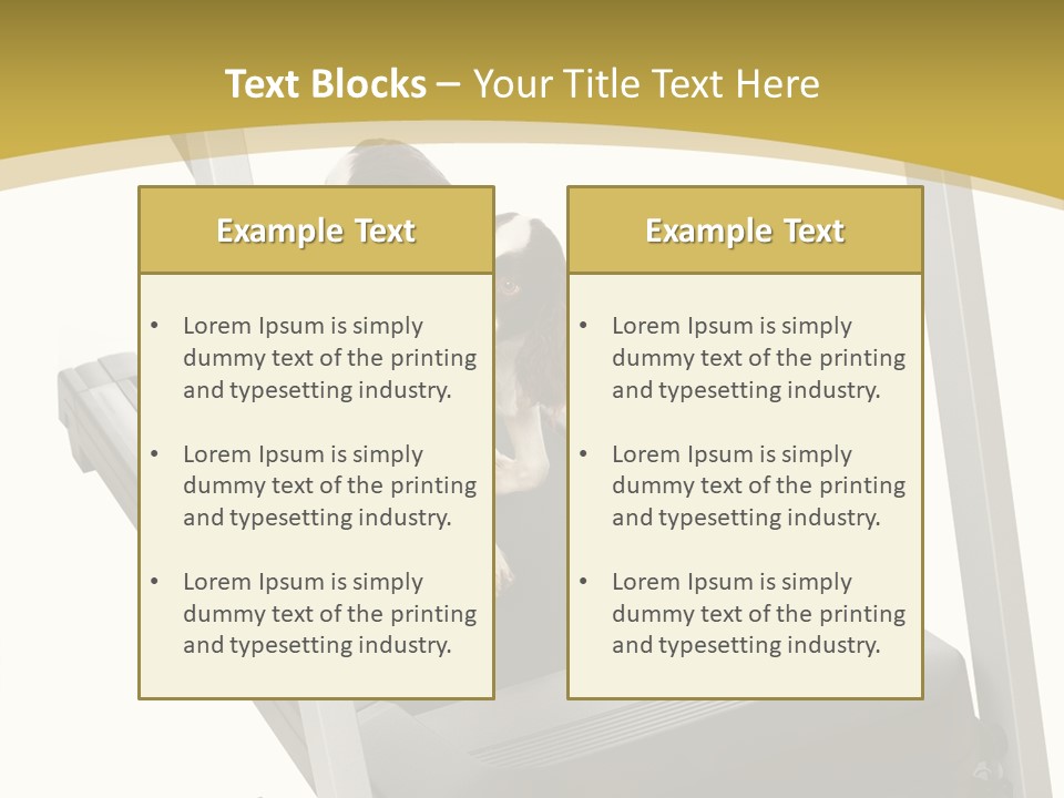 Equipment Exercise Pet PowerPoint Template