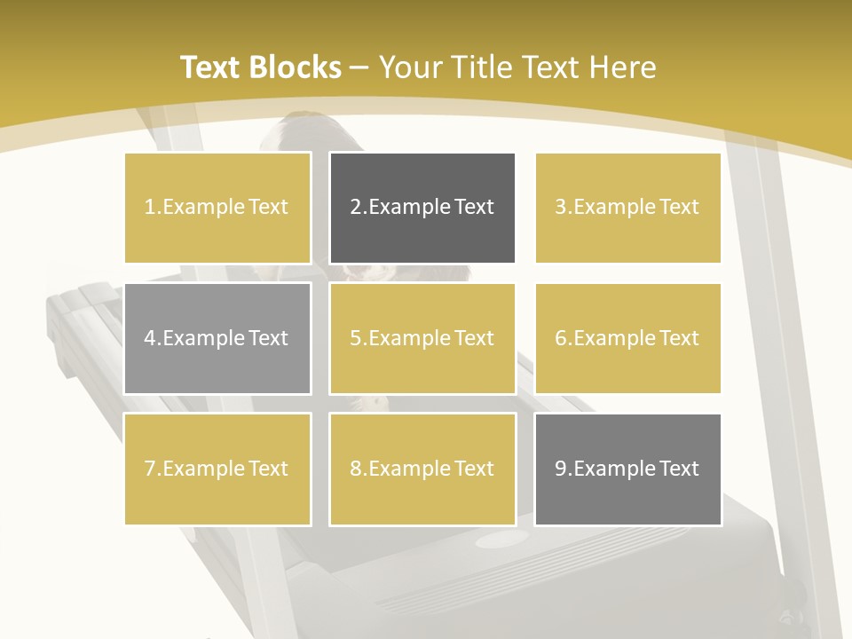 Equipment Exercise Pet PowerPoint Template