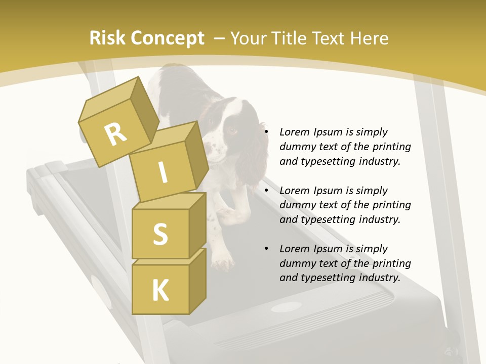 Equipment Exercise Pet PowerPoint Template