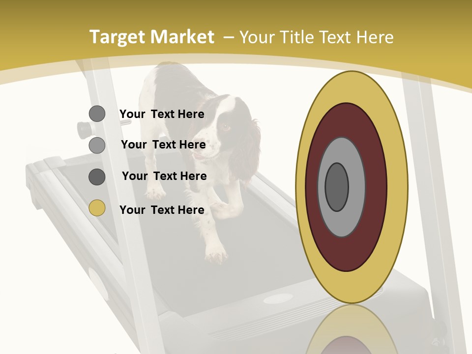 Equipment Exercise Pet PowerPoint Template