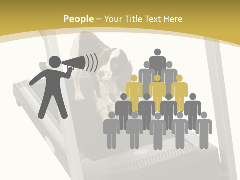 Equipment Exercise Pet PowerPoint Template