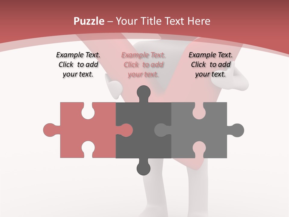Check Isolated Confirmation PowerPoint Template