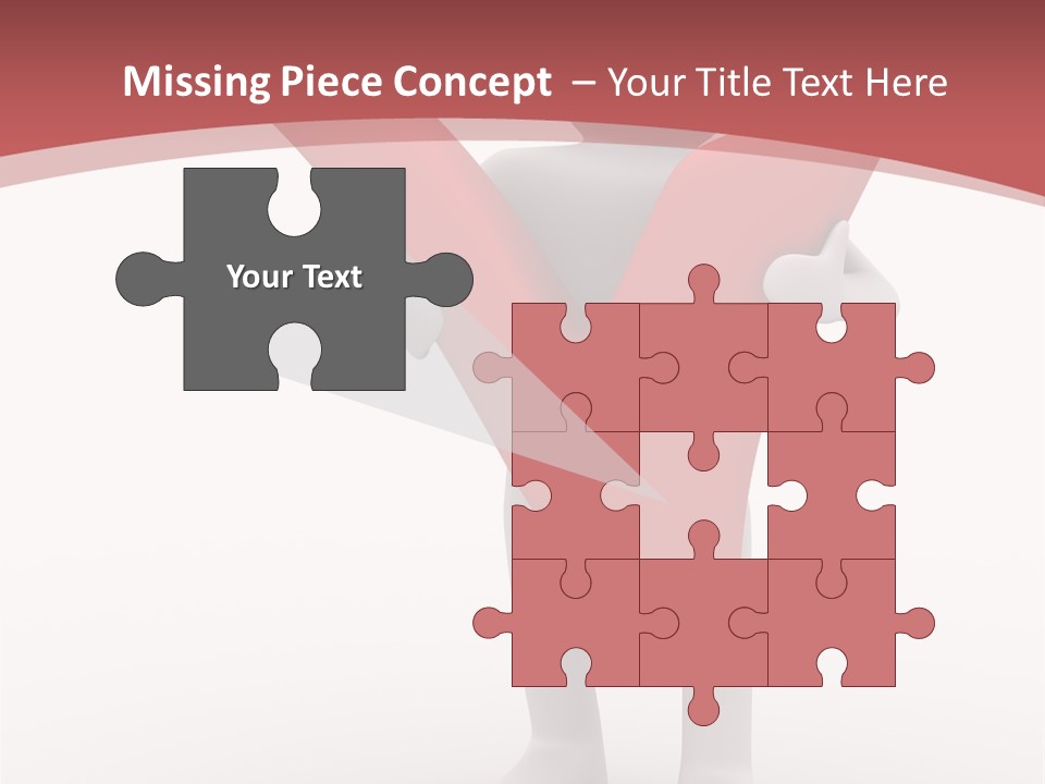 Check Isolated Confirmation PowerPoint Template