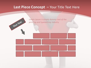 Check Isolated Confirmation PowerPoint Template