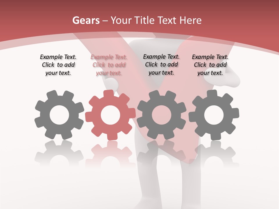 Check Isolated Confirmation PowerPoint Template