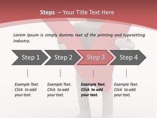 Check Isolated Confirmation PowerPoint Template
