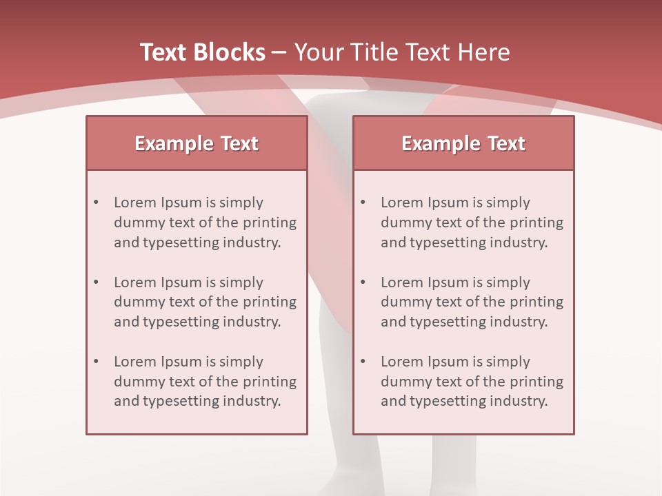 Check Isolated Confirmation PowerPoint Template