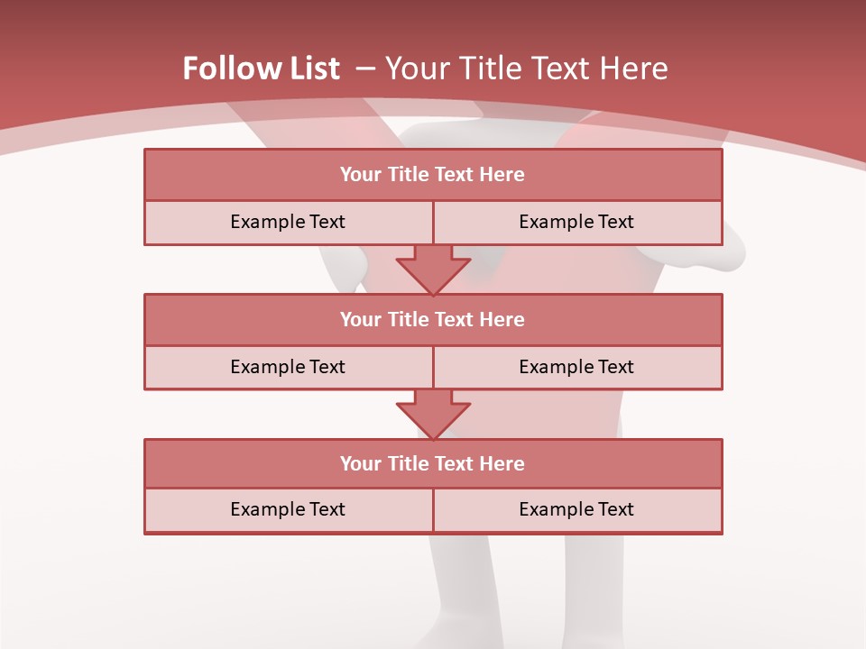 Check Isolated Confirmation PowerPoint Template