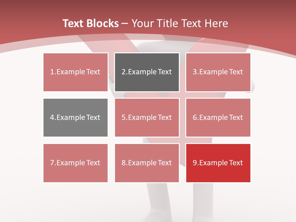 Check Isolated Confirmation PowerPoint Template