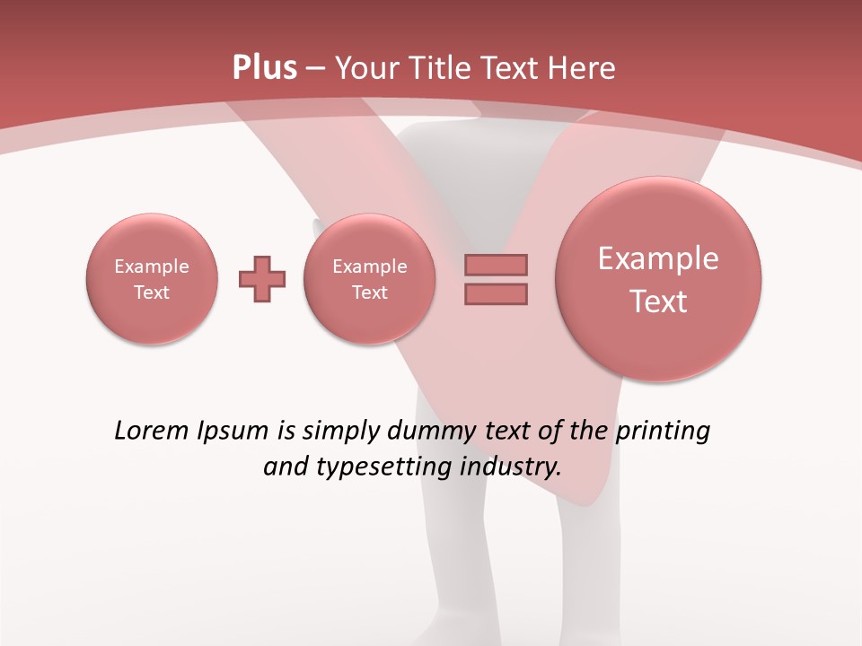 Check Isolated Confirmation PowerPoint Template