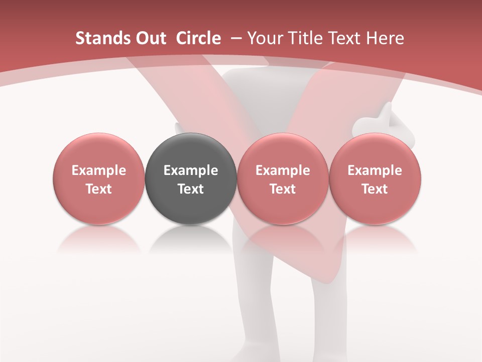 Check Isolated Confirmation PowerPoint Template