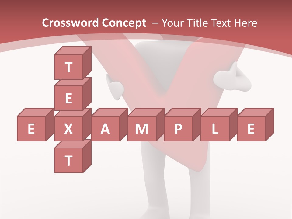 Check Isolated Confirmation PowerPoint Template
