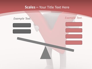 Check Isolated Confirmation PowerPoint Template