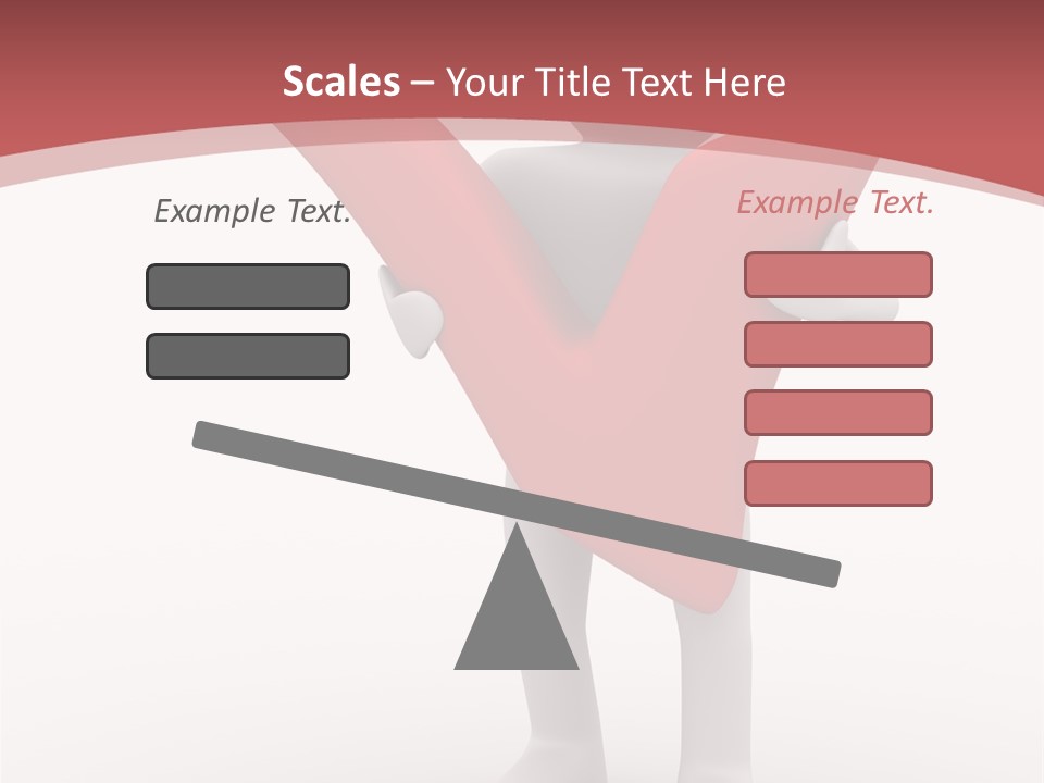 Check Isolated Confirmation PowerPoint Template