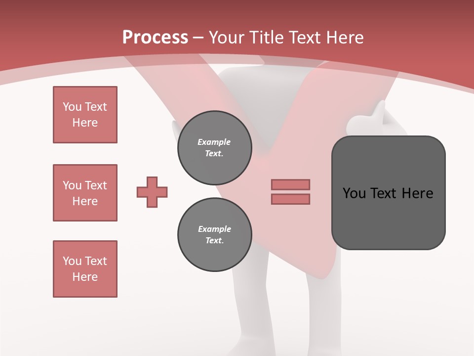 Check Isolated Confirmation PowerPoint Template