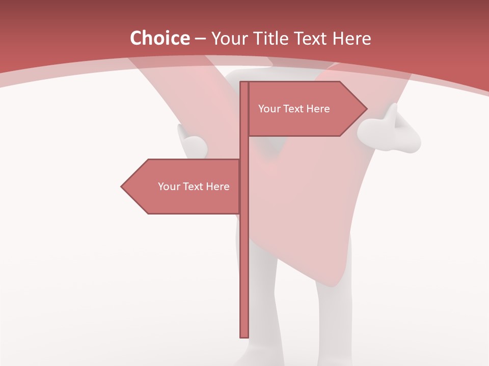 Check Isolated Confirmation PowerPoint Template