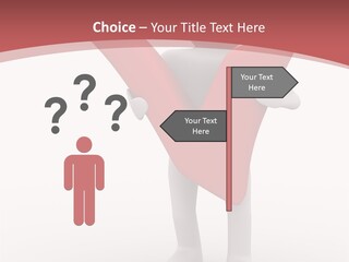 Check Isolated Confirmation PowerPoint Template