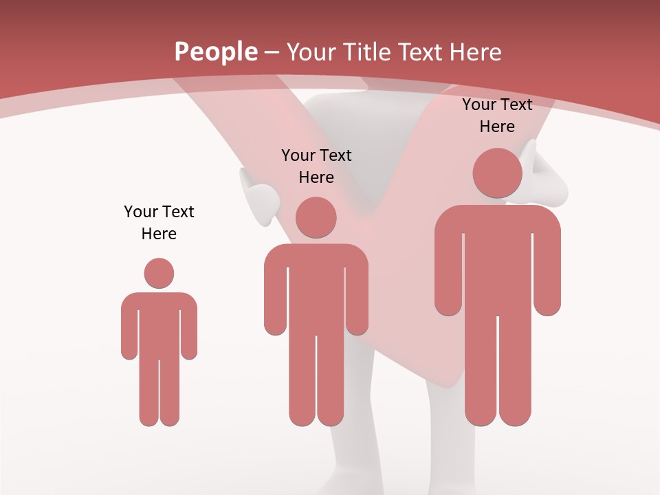 Check Isolated Confirmation PowerPoint Template