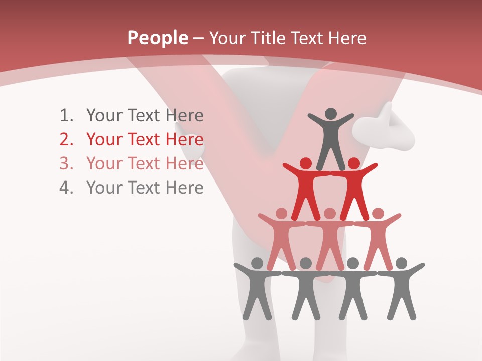 Check Isolated Confirmation PowerPoint Template