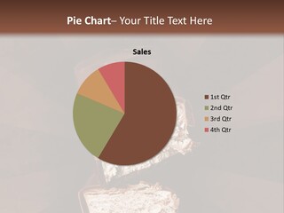 Shape Chocolate Bar PowerPoint Template