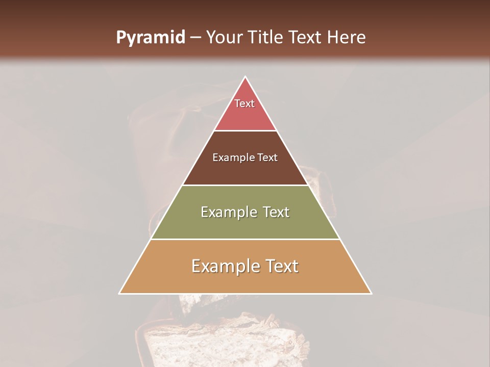 Shape Chocolate Bar PowerPoint Template