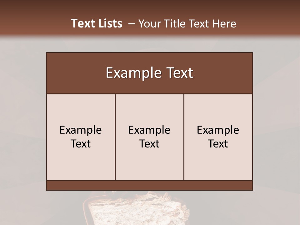 Shape Chocolate Bar PowerPoint Template