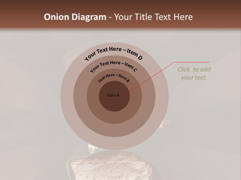 Shape Chocolate Bar PowerPoint Template