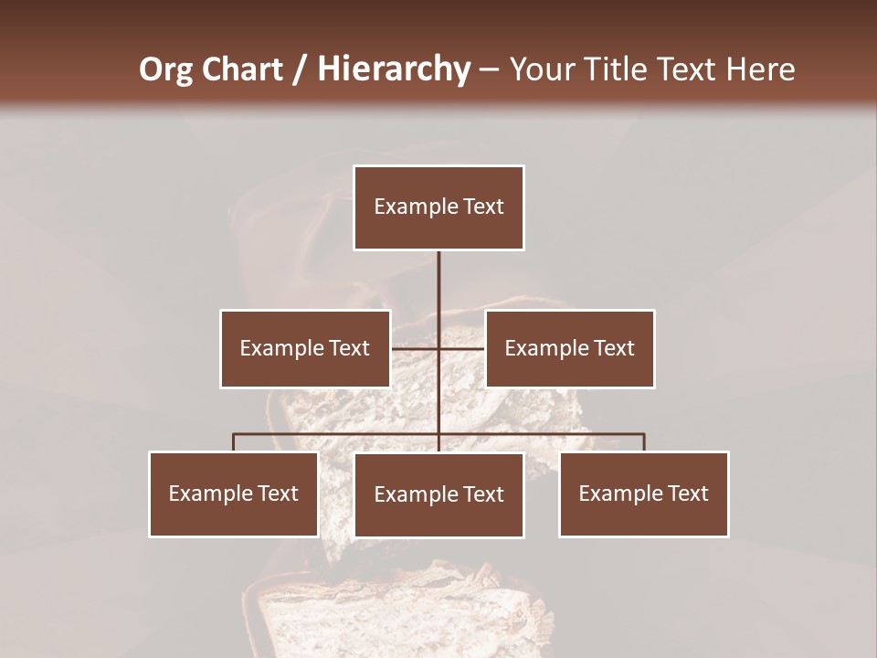Shape Chocolate Bar PowerPoint Template